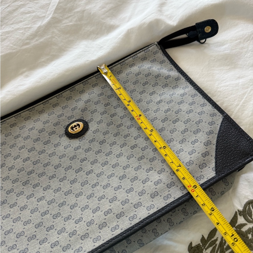 Gucci Black and Gray clutch  Bag - Picture 3 of 11